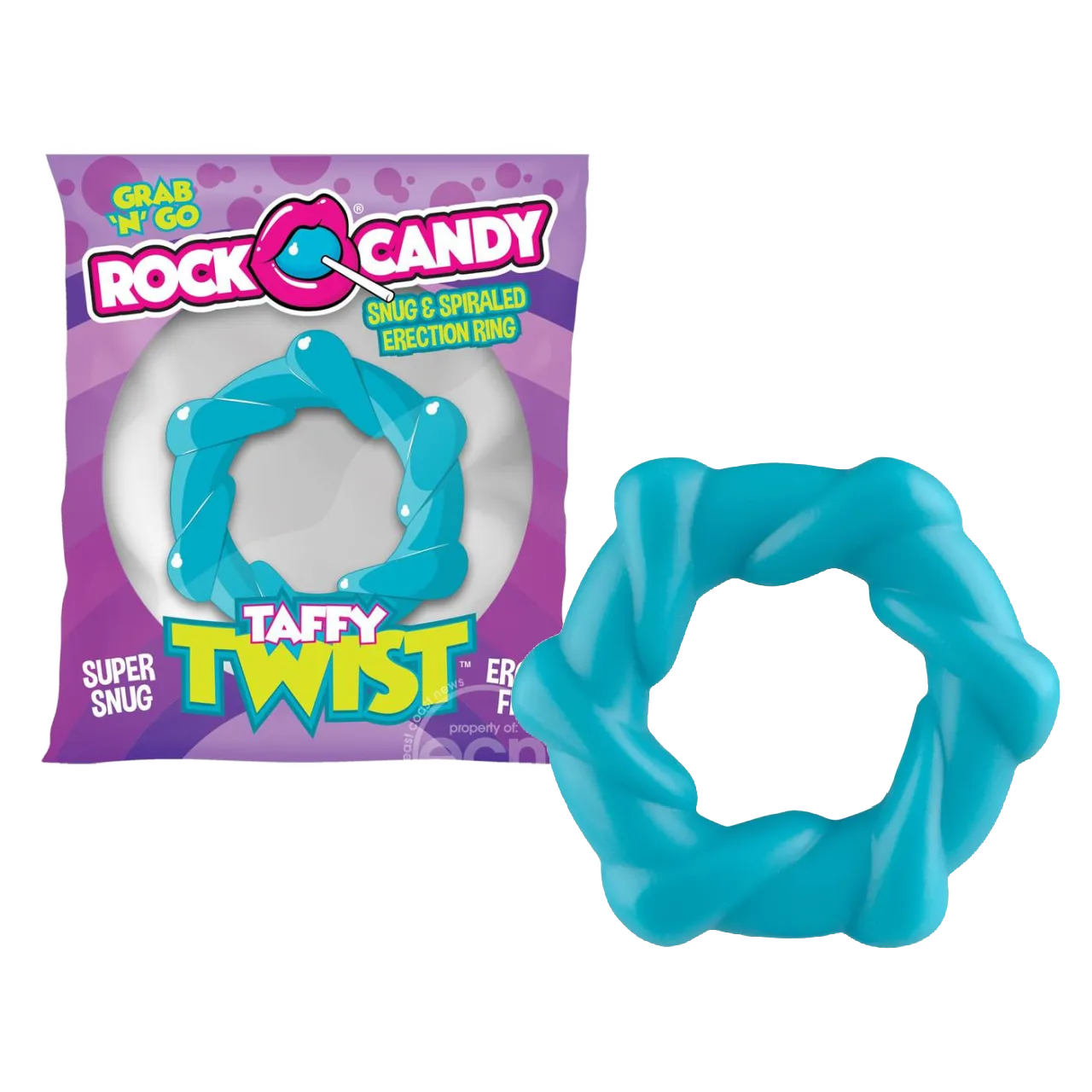 Taffy Twist Snug & Spiraled Erection Ring
