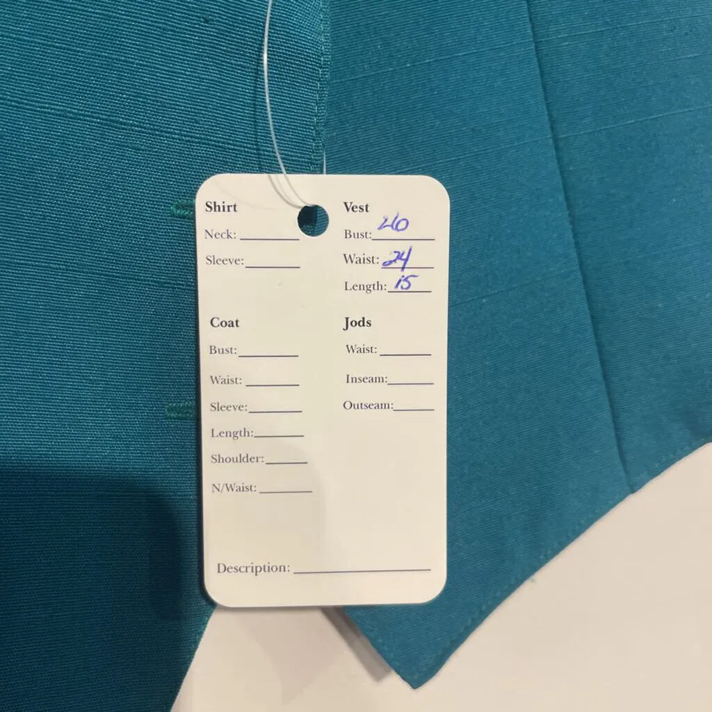 Teal Vest