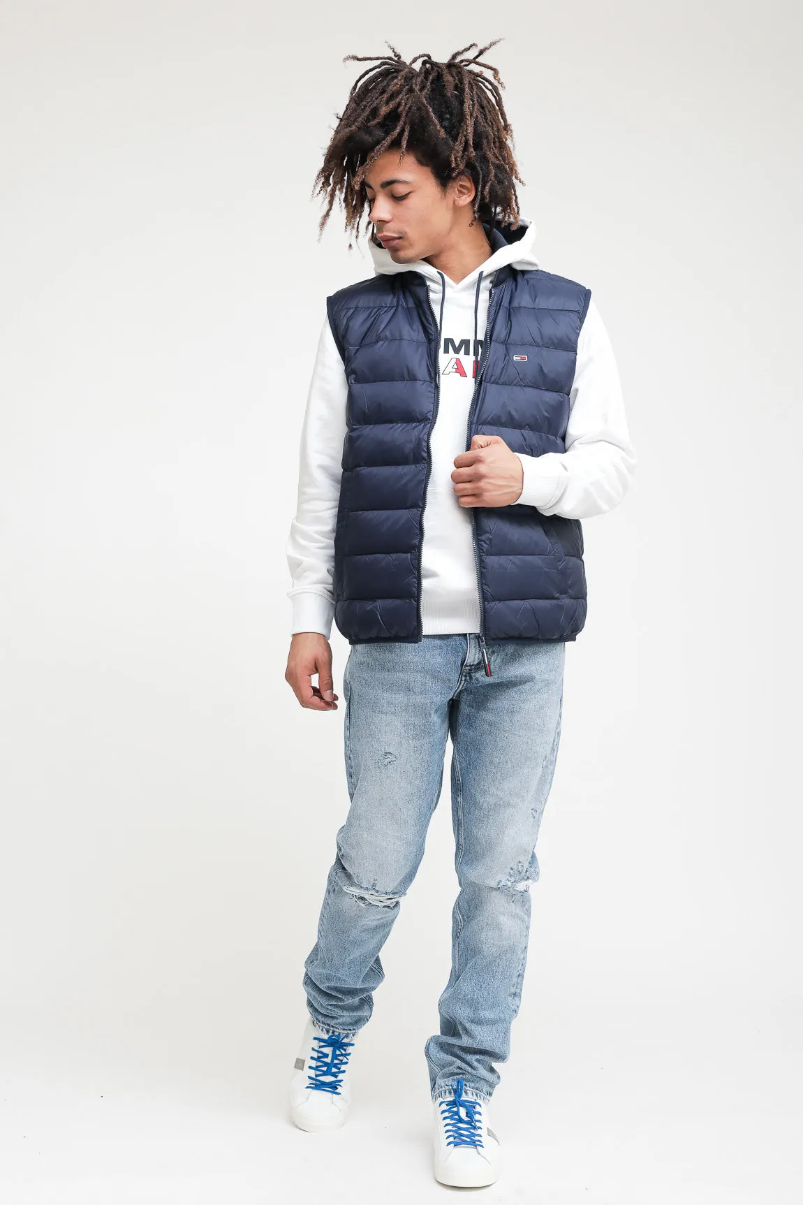 TJM Packable Light Down Vest - Twilight Navy
