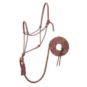 TK35-9515-AVG-Tn/Burg Halter Rope "95" w/10' Lead
