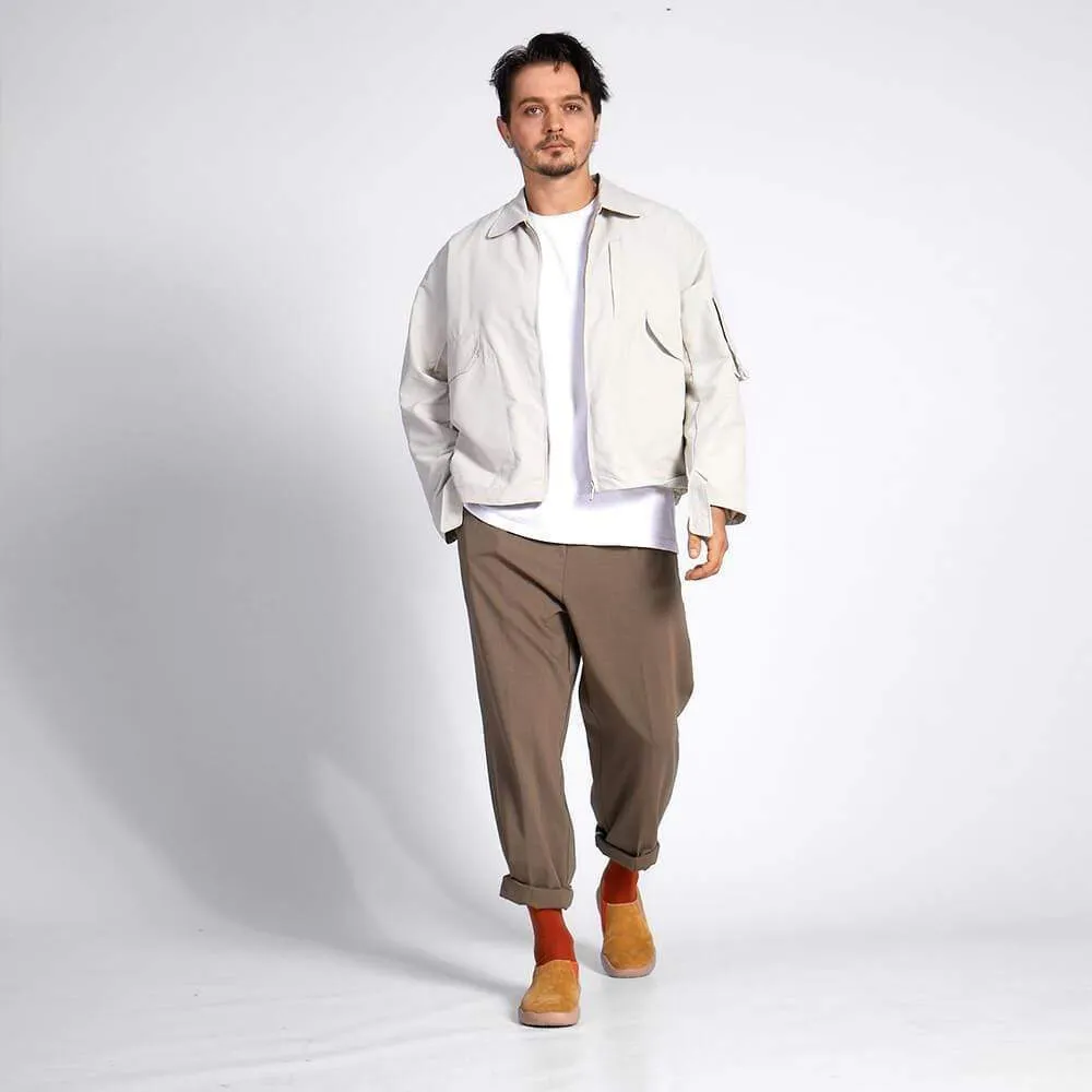 Toledo II Khaki Cow Suede Men
