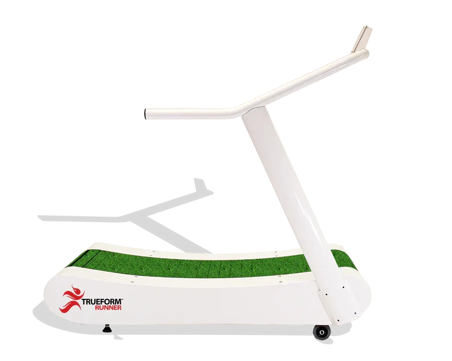 TrueForm RUNNER Non-Motorized Curved Treadmill - Traffic White