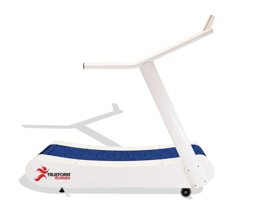 TrueForm RUNNER Non-Motorized Curved Treadmill - Traffic White