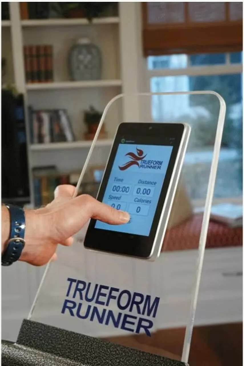 TrueForm RUNNER Non-Motorized Curved Treadmill - Traffic White