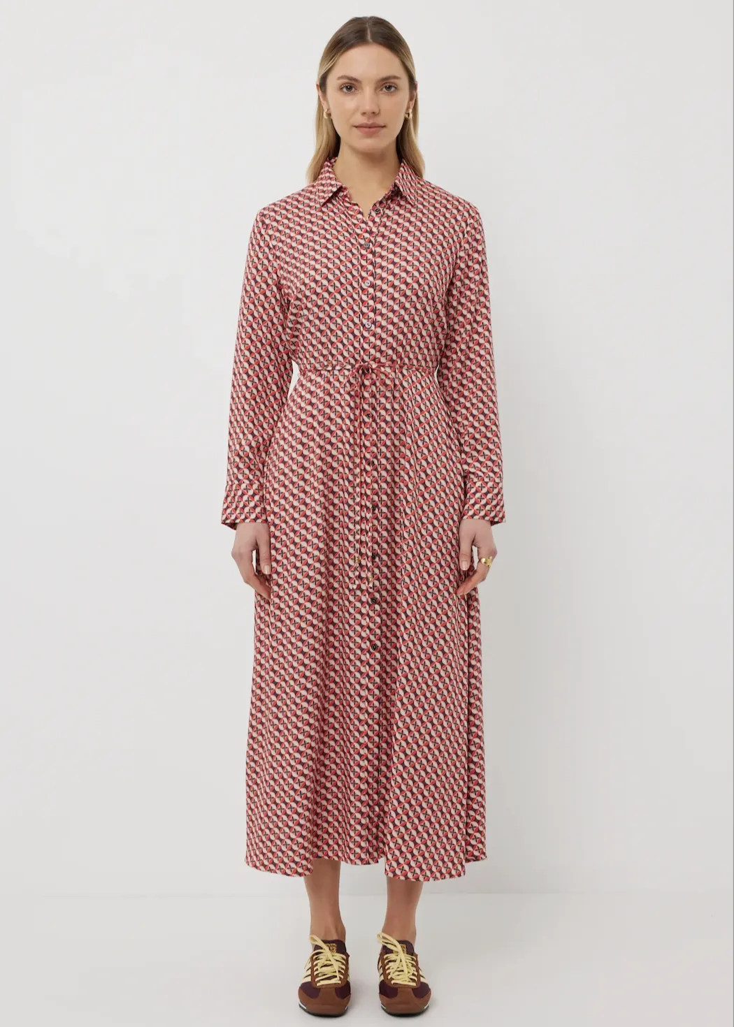 TUESDAY LABEL Nicola Dress - Reflection Print