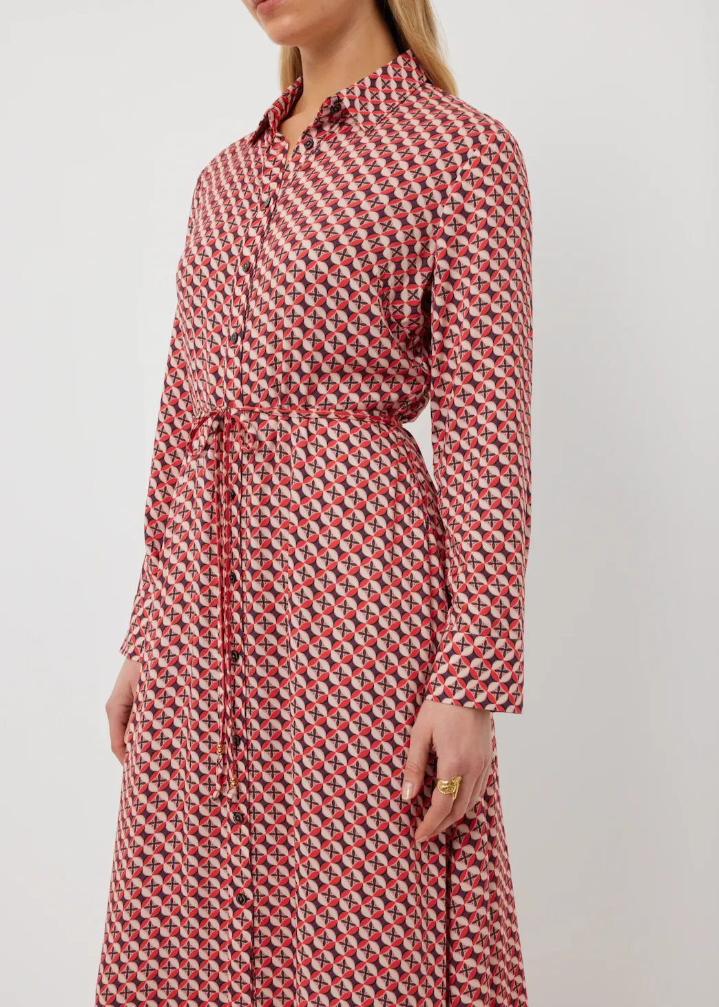 TUESDAY LABEL Nicola Dress - Reflection Print