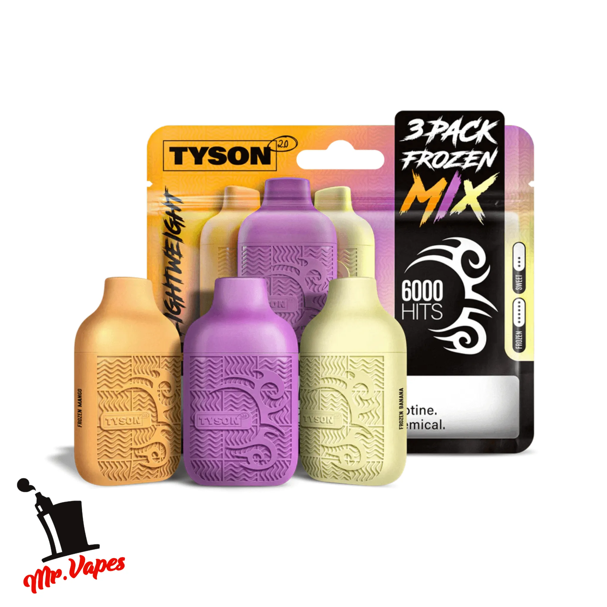 Tyson - Lightweight | Desechable 6000 hits - 3 pack