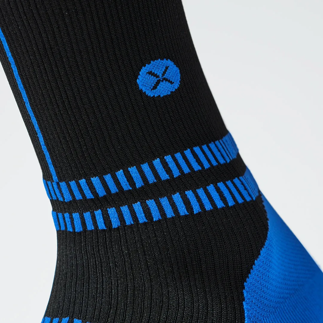 Ultralight Running Socks Men | Black / Blue