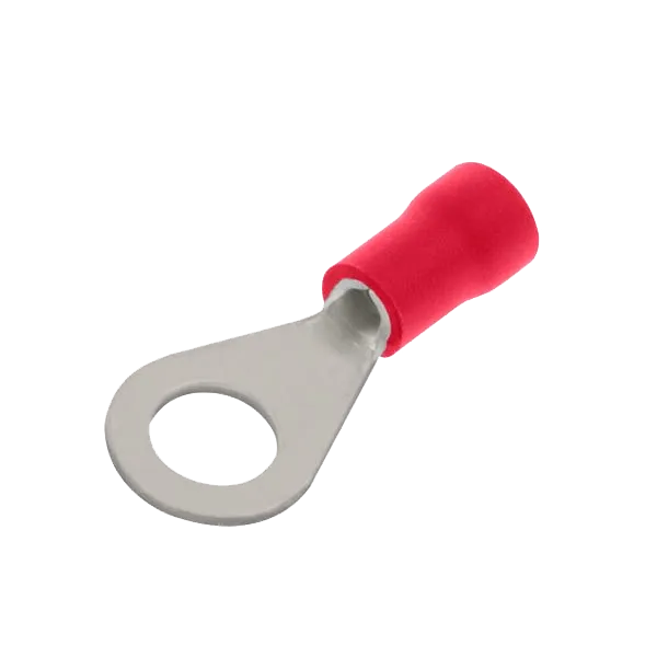 Unicrimp QRR37 Red Ring Terminal - 3.7mm Hole (100 Pack)