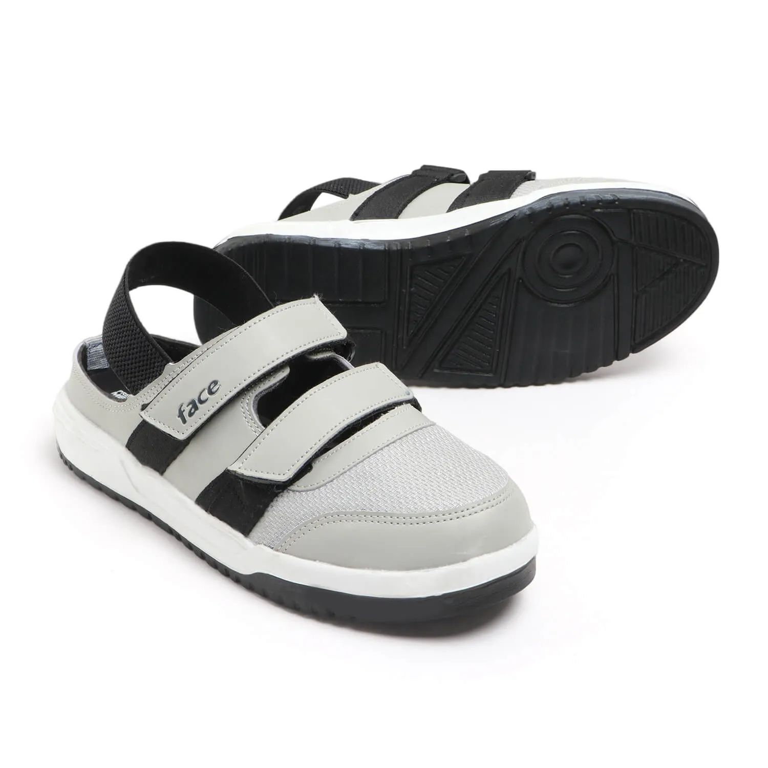 Urban 07 Light GREY Summer Clog Shoes