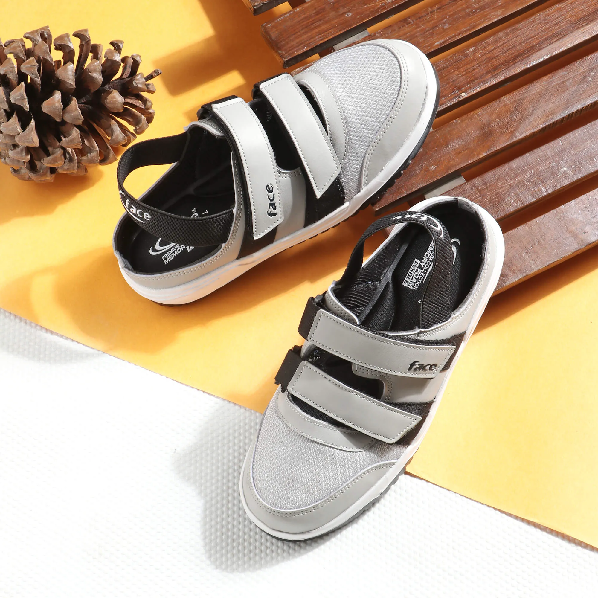 Urban 07 Light GREY Summer Clog Shoes
