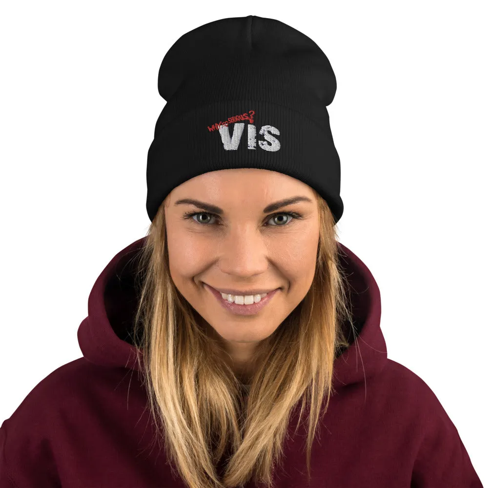 VapInStyle Embroidered Beanie Limited Edition - ViS - Form-fitting