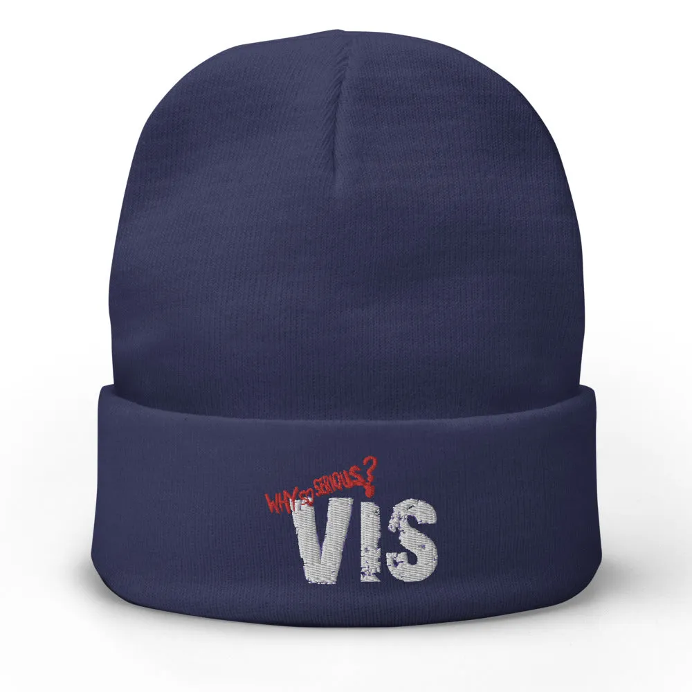 VapInStyle Embroidered Beanie Limited Edition - ViS - Form-fitting