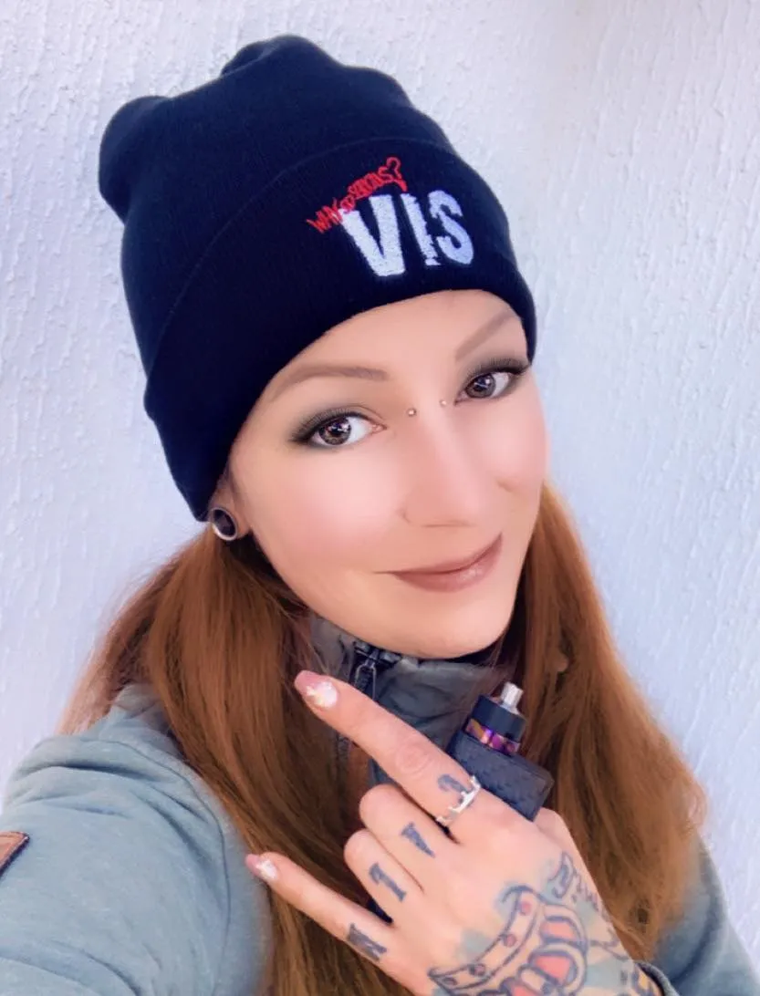 VapInStyle Embroidered Beanie Limited Edition - ViS - Form-fitting