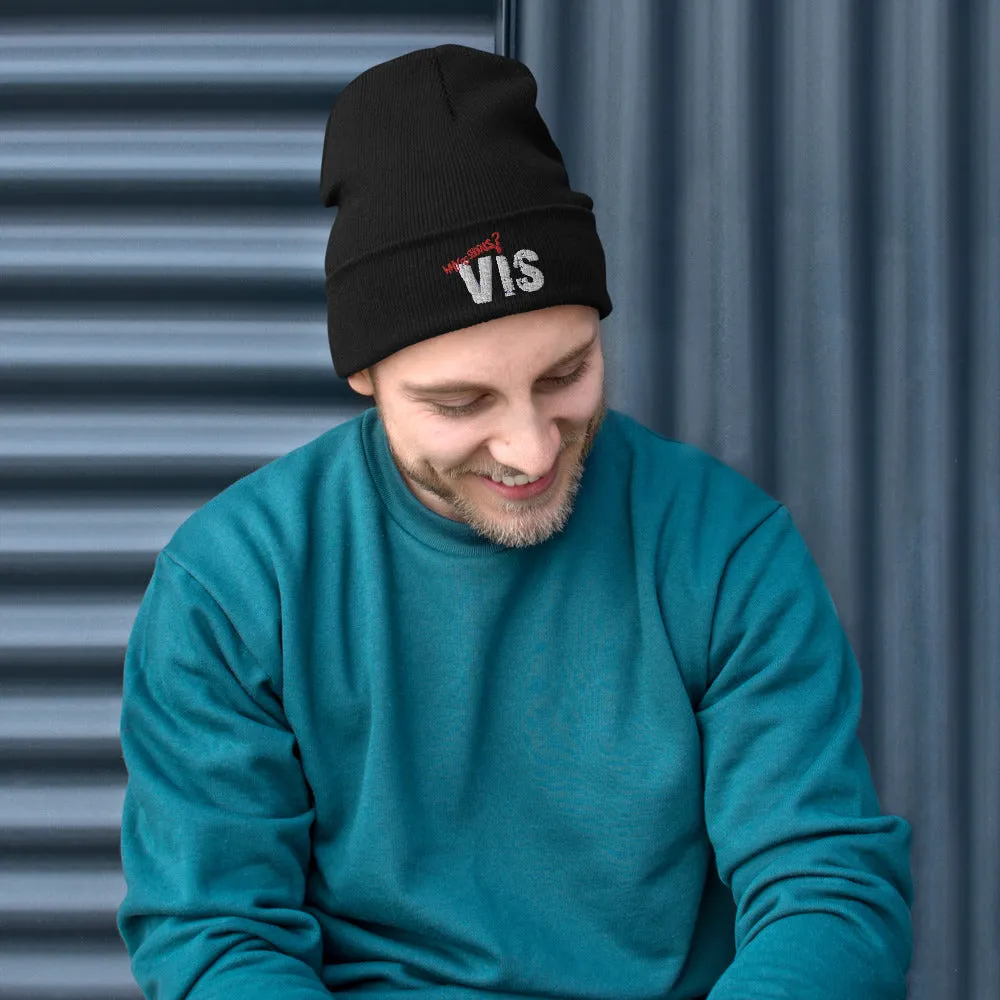 VapInStyle Embroidered Beanie Limited Edition - ViS - Form-fitting