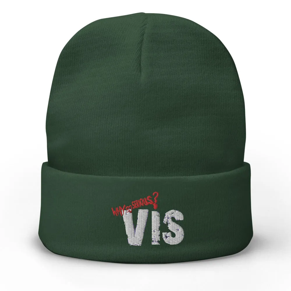 VapInStyle Embroidered Beanie Limited Edition - ViS - Form-fitting