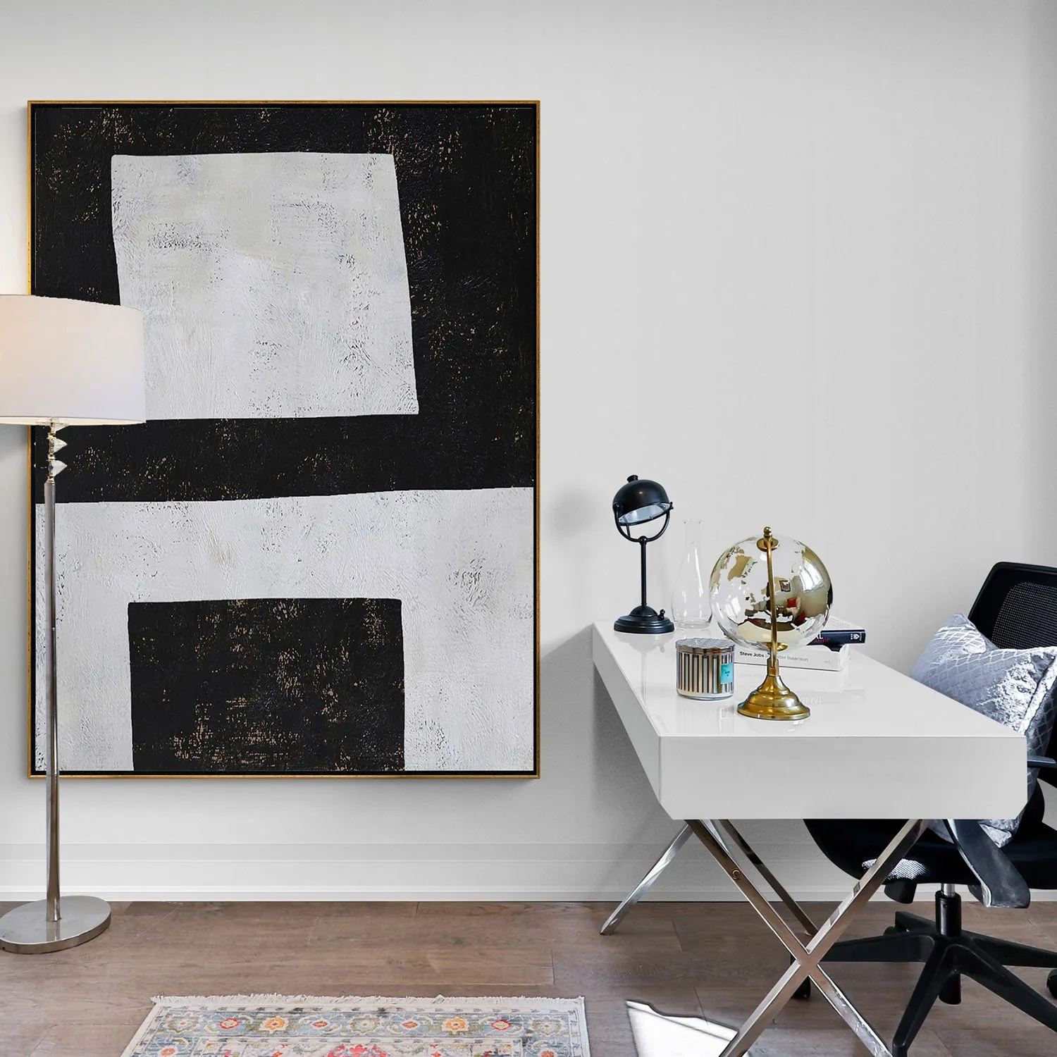 Vertical Geometric Painting H111V