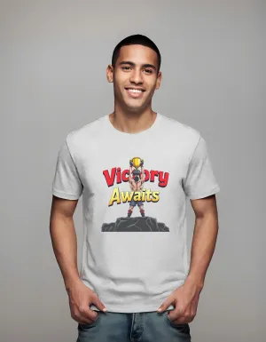 Victory Awaits Fighter Trophy Design | Classic T-Shirt (Unisex)