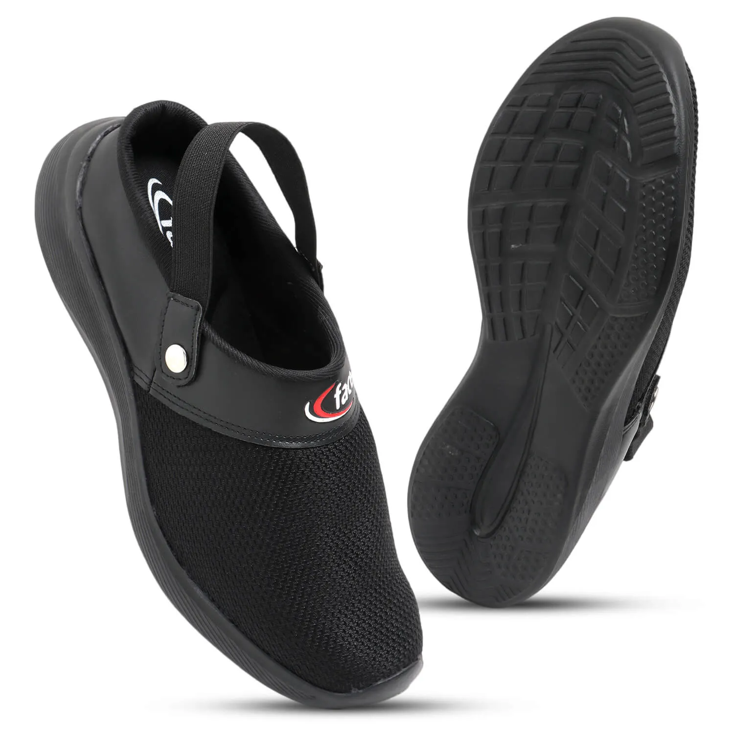 VISTARA 07 BLACK STYLISH SUMMER CLOGS