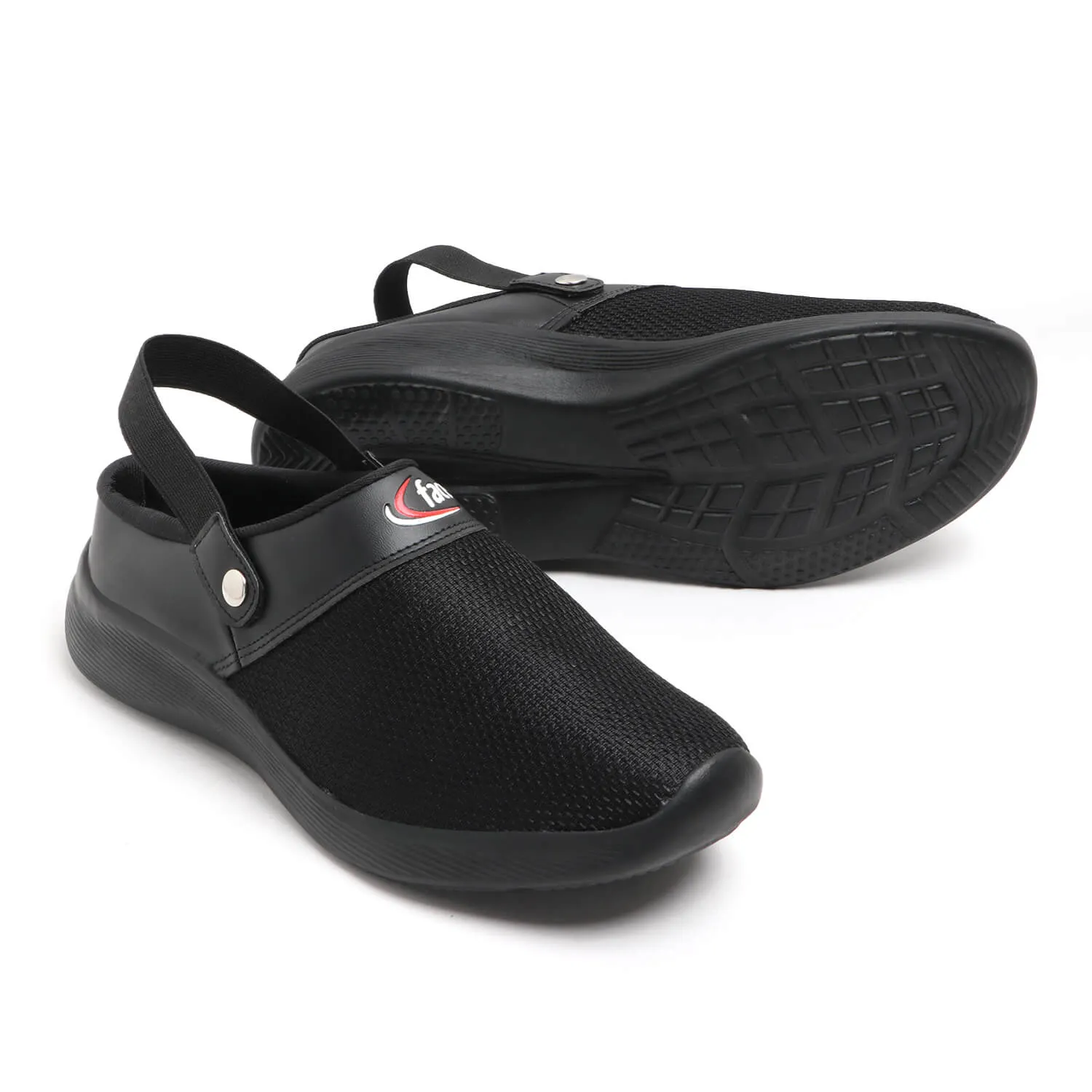 VISTARA 07 BLACK STYLISH SUMMER CLOGS