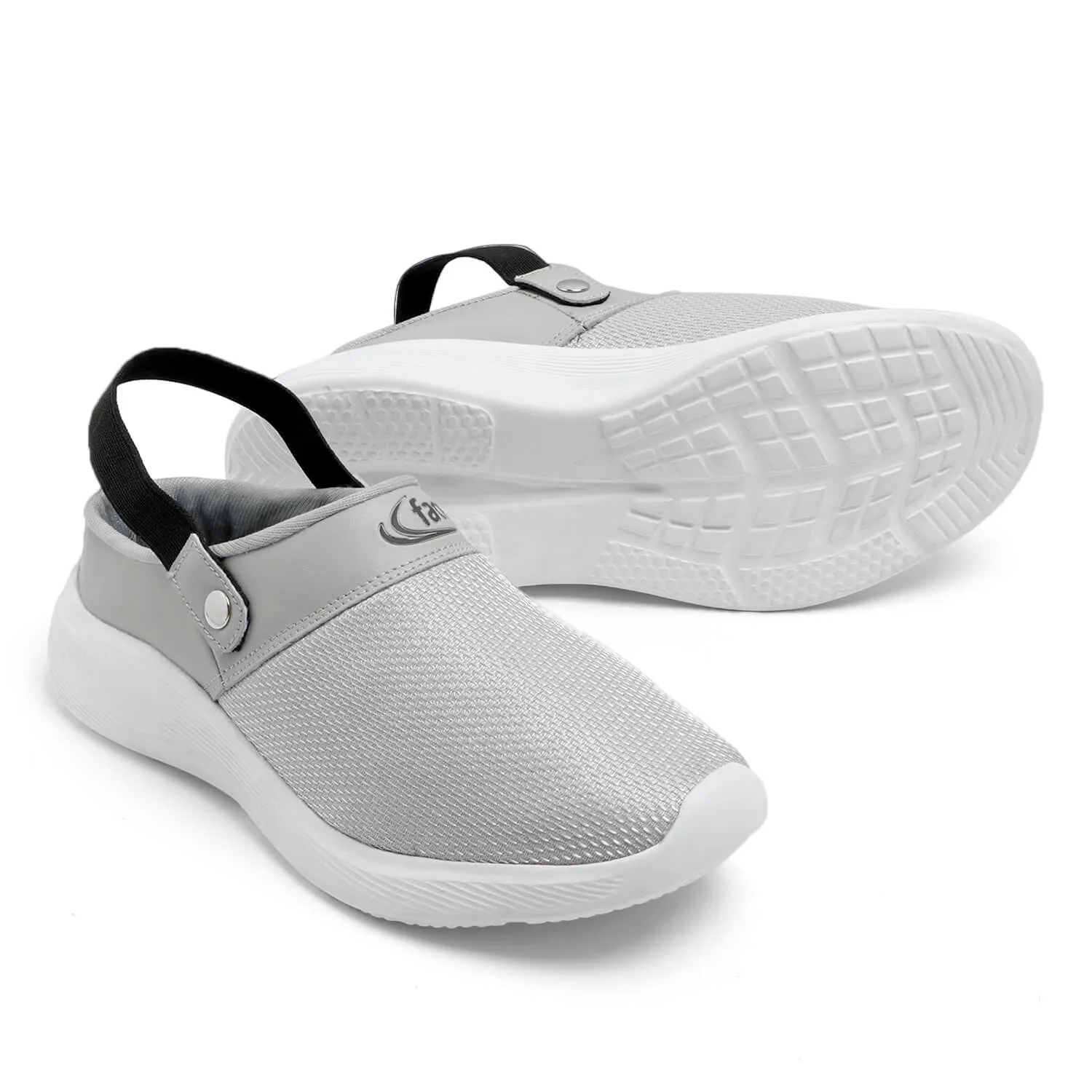 VISTARA 07 L. GREY STYLISH SUMMER CLOGS