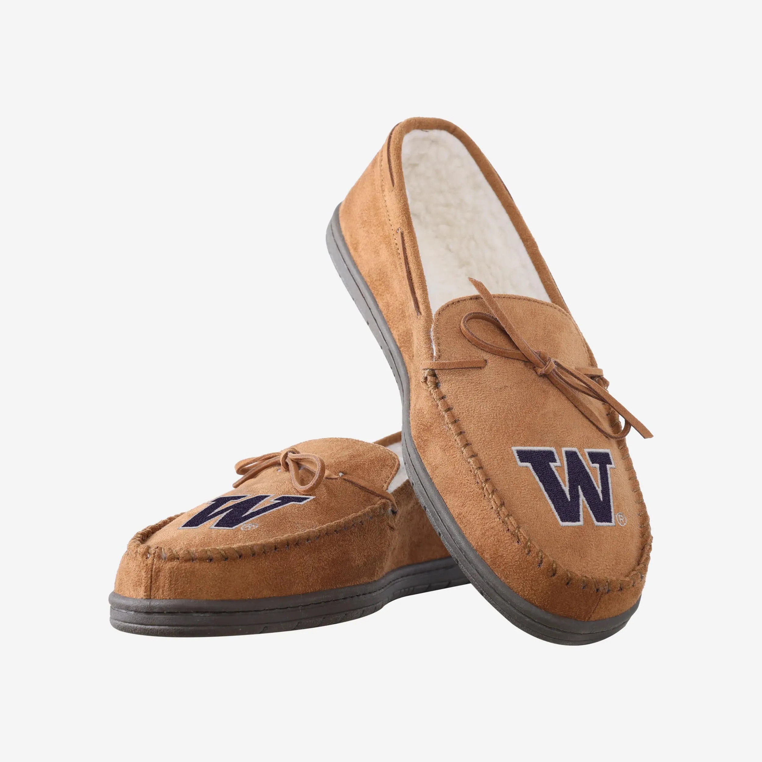 Washington Huskies Team Logo Moccasin Slipper