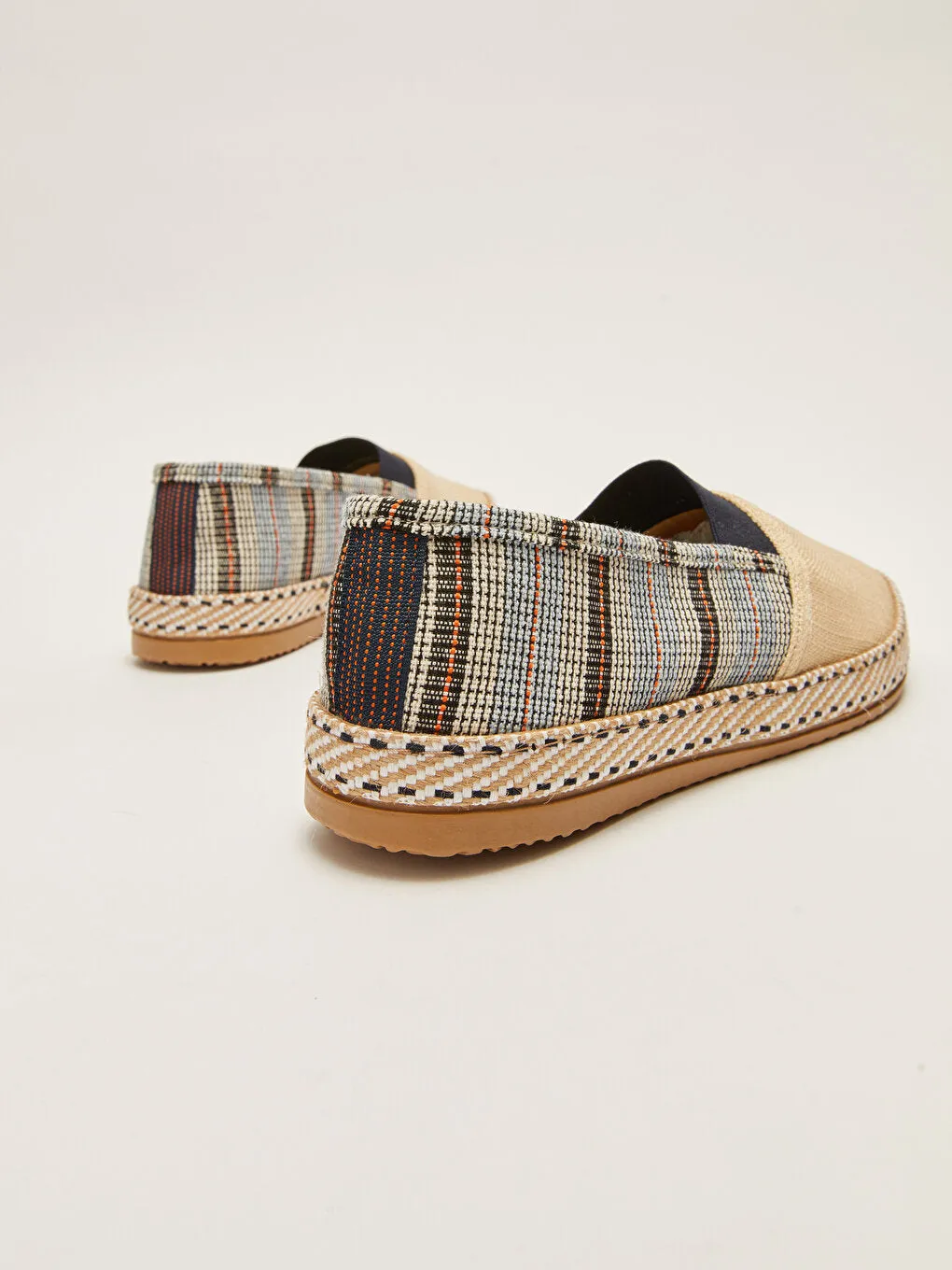 Wicker Sole Men's Espadrille Shoes