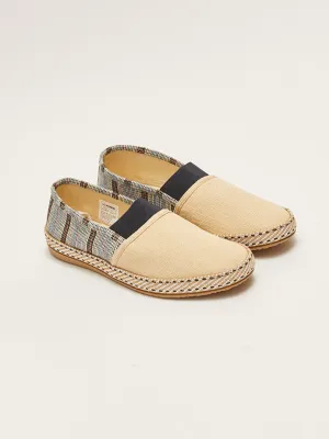 Wicker Sole Men's Espadrille Shoes