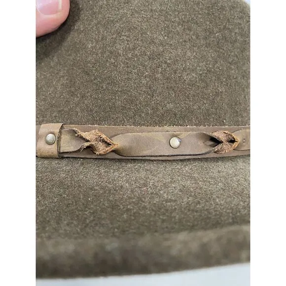 Wind River by Baily Lite Felt Cowboy Wool Packable Water Repellent USA Made sz S