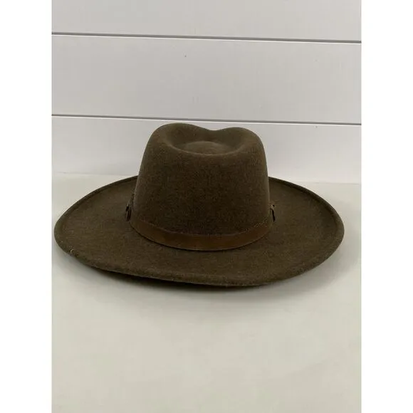 Wind River by Baily Lite Felt Cowboy Wool Packable Water Repellent USA Made sz S