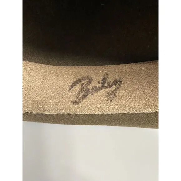 Wind River by Baily Lite Felt Cowboy Wool Packable Water Repellent USA Made sz S