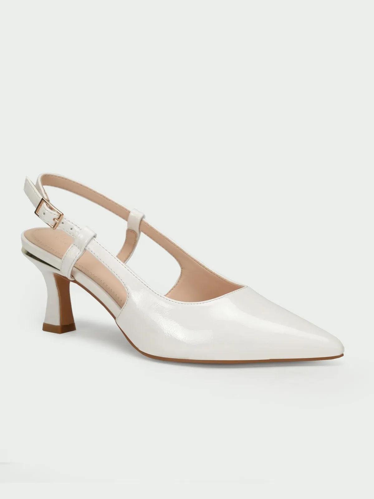 Womens "KOZUE" Pointy Slingback Sandals